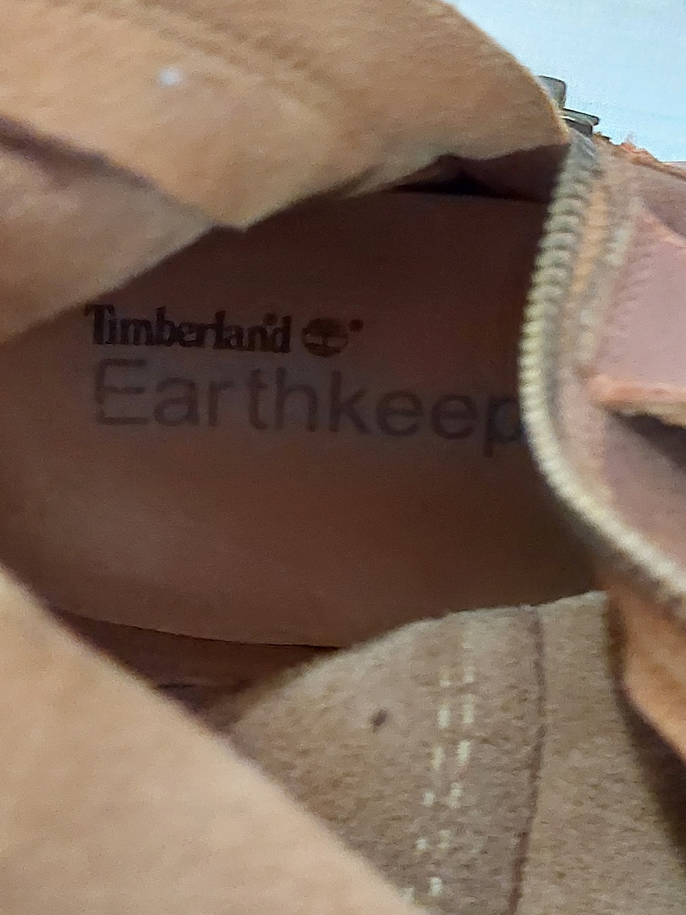 Timberland Earthkeepers Tall Leather Riding Boots - Chestnut Brown Size 8 - Picture 9 of 9